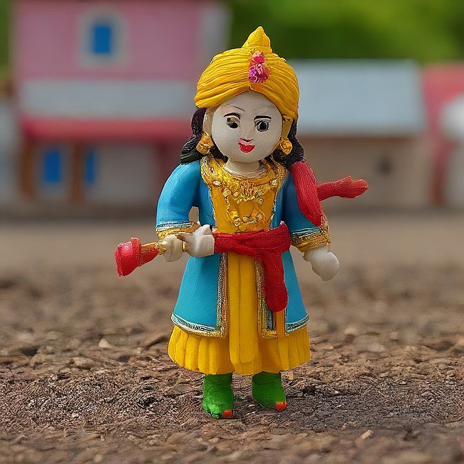 3D cartoon character art